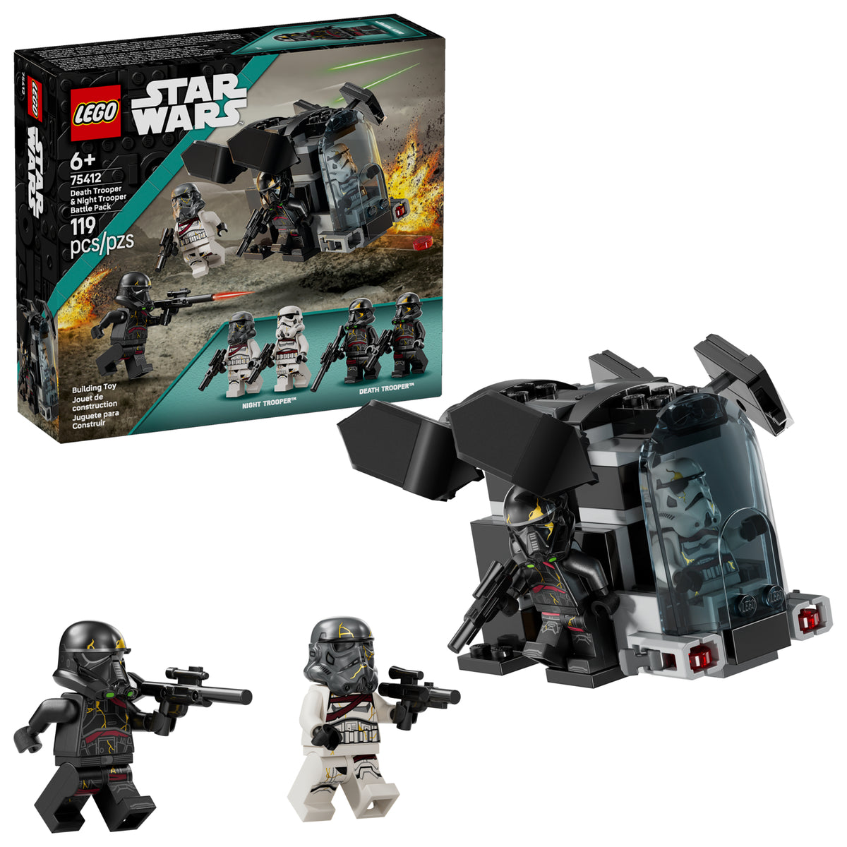LEGO Star Wars: Death Trooper & Night Trooper Battle Pack (75412)