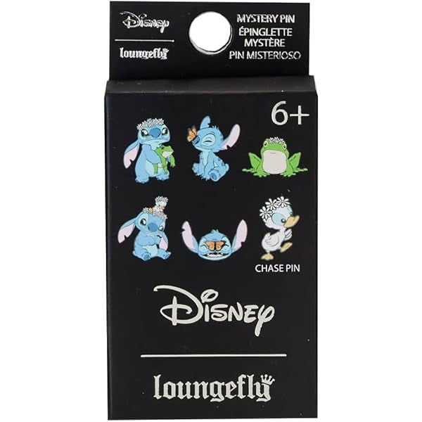 Loungefly Disney: Lilo and Stitch Springtime - Blind Box Enamel Pins