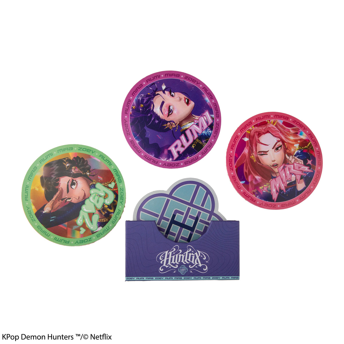 Cinereplicas: K-Pop Demon Hunters - HUNTR/X Coasters (Set of 4)