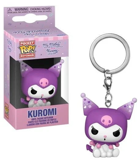 Funko Pocket Pop!: My Melody (50th Ann.) Kuromi (20th Ann.) - Kuromi  Keychain