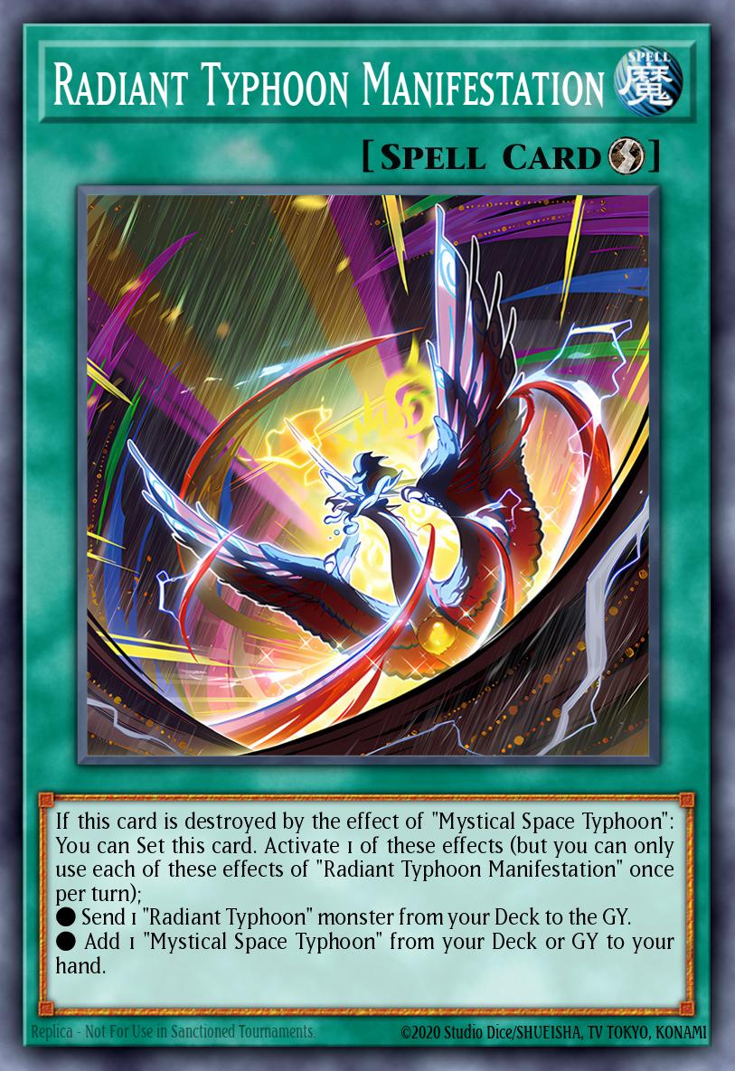 Radiant Typhoon Manifestation (MAMO-EN102) (Ultra Rare)