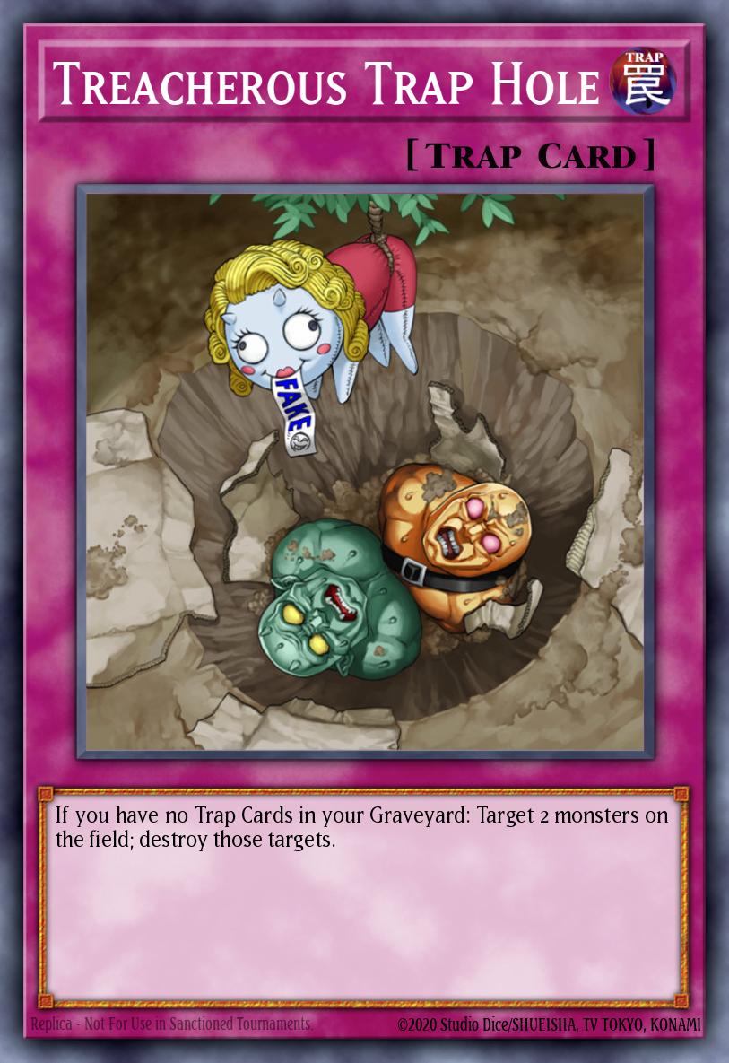 Treacherous Trap Hole (MAMO-EN114) (Ultra Rare)