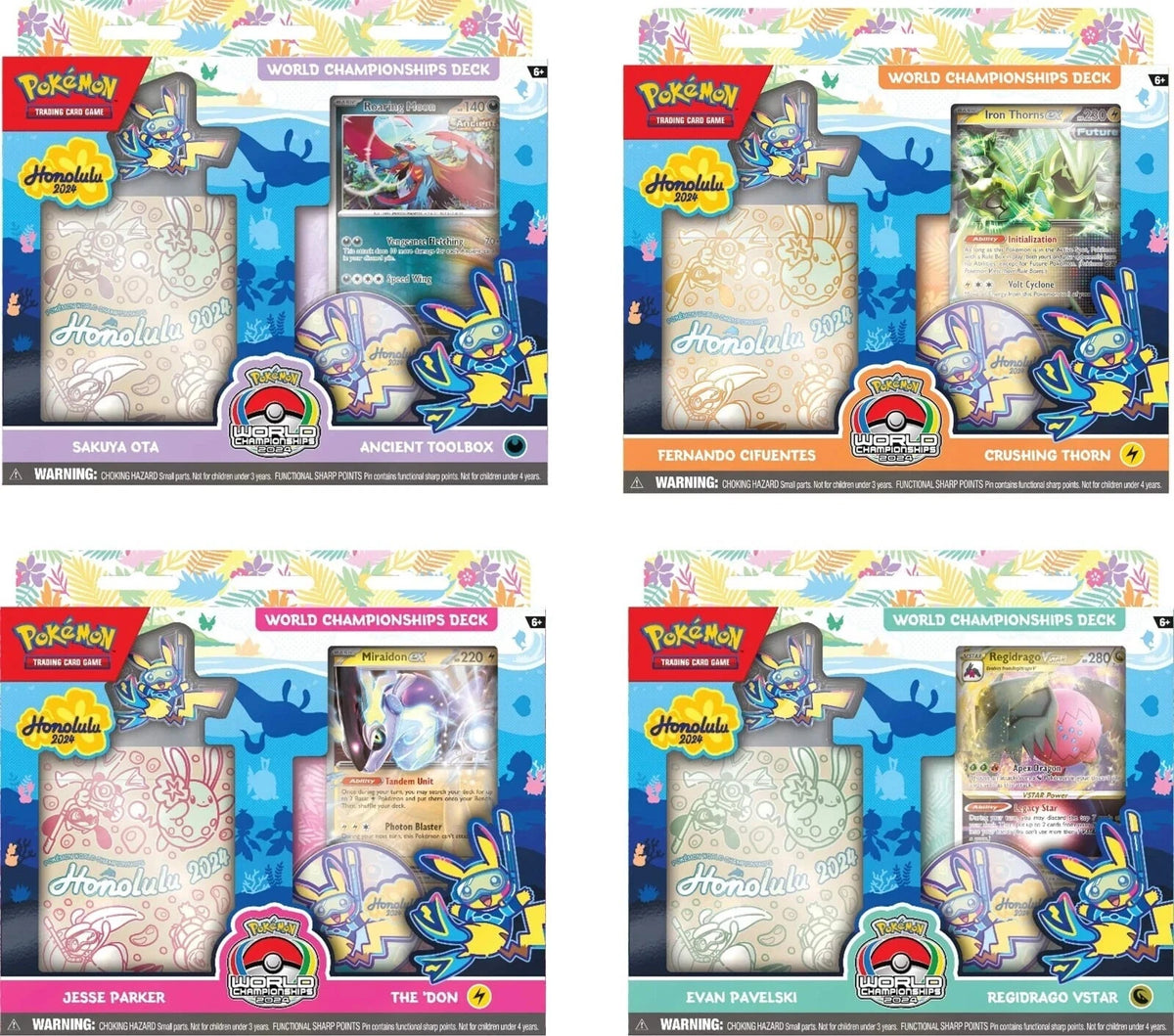 2024 Pokémon TCG World Championships Deck (playmat included)