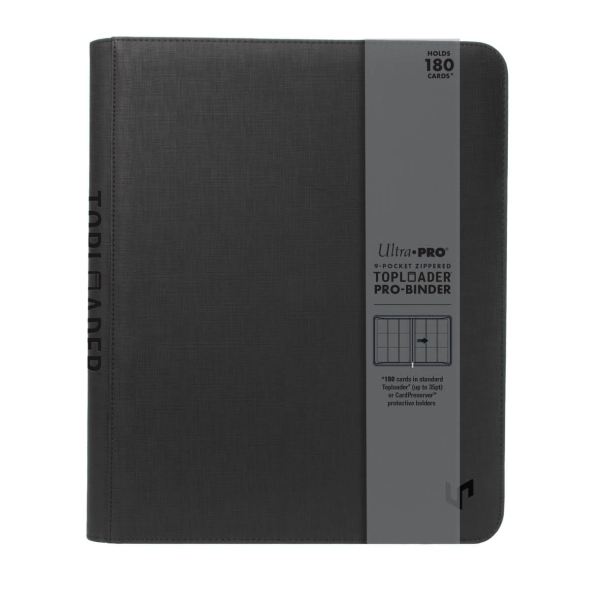 Ultra Pro: 9-Pocket Zippered Toploader Premium PRO-Binder