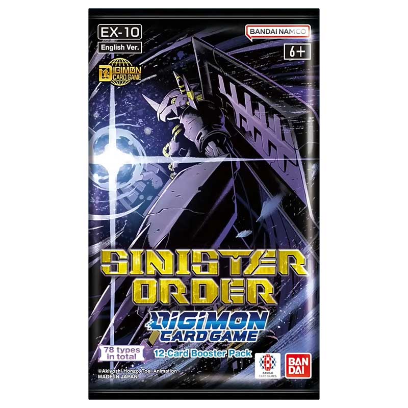 Digimon Card Game - EX-10 - Sinister Order Extra Booster Pack