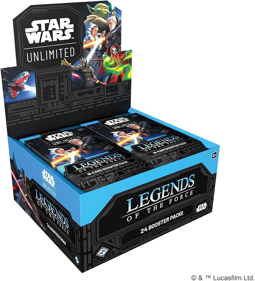 Star Wars: Unlimited - Legends of the Force - Draft Booster Box (x24 Packs)