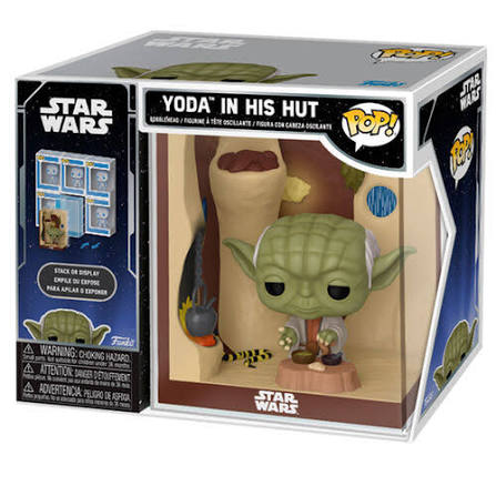 Funko Pop! Nooks: Star Wars - Yoda in His Hut Bobblehead