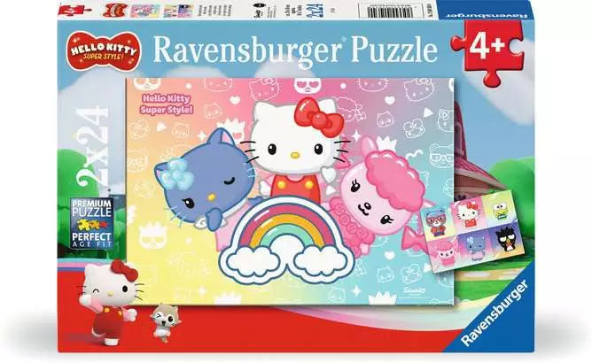 Ravensburger Puzzle: Hello Kitty Super Style - Best Friends (2x24 pcs)
