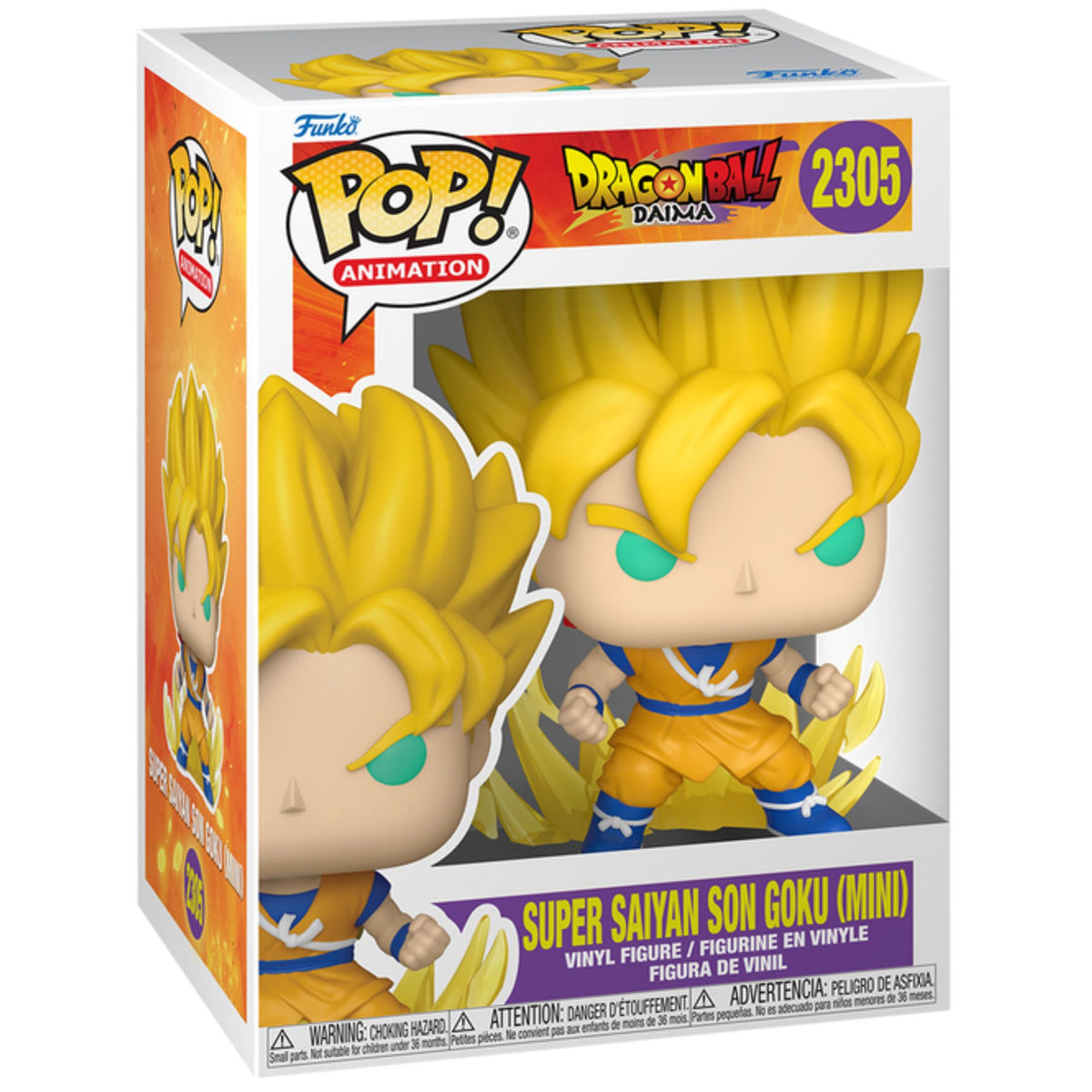 Funko Pop! Animation: Dragon Ball Daima - Super Saiyan Son Goku #2305