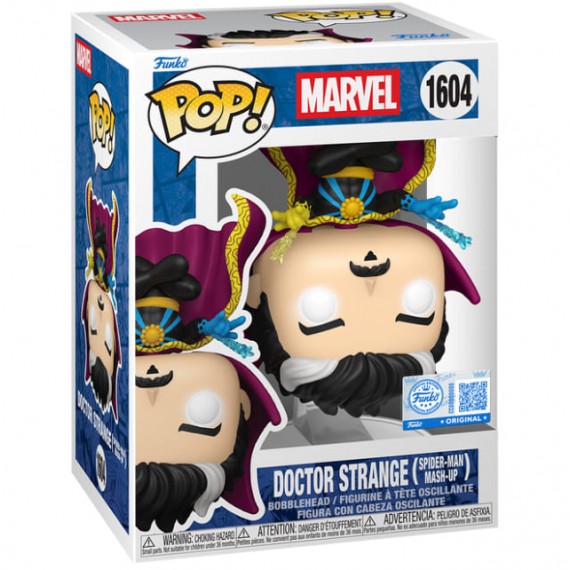 Funko Pop! Marvel: Doctor Strange (Spider-Man Mash-Up) (SE) #1604 Bobble-Head