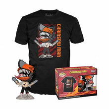 Funko Pop! & Tees (Size M): Chainsaw Man - Chainsaw Man Leaping