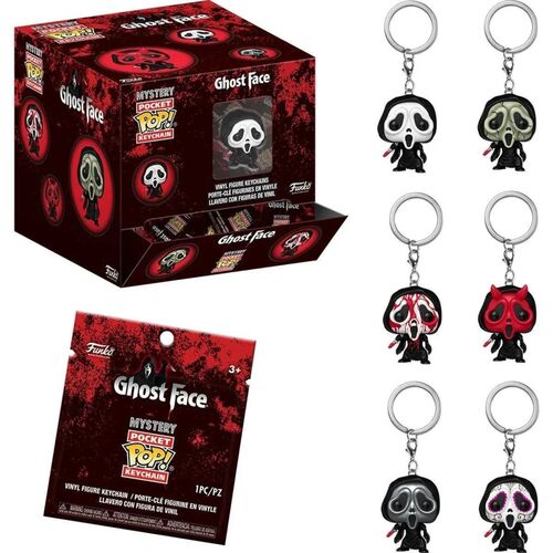 Funko Pocket Pop! Mystery: Ghost Face (Blind Bag/Random)  Keychain