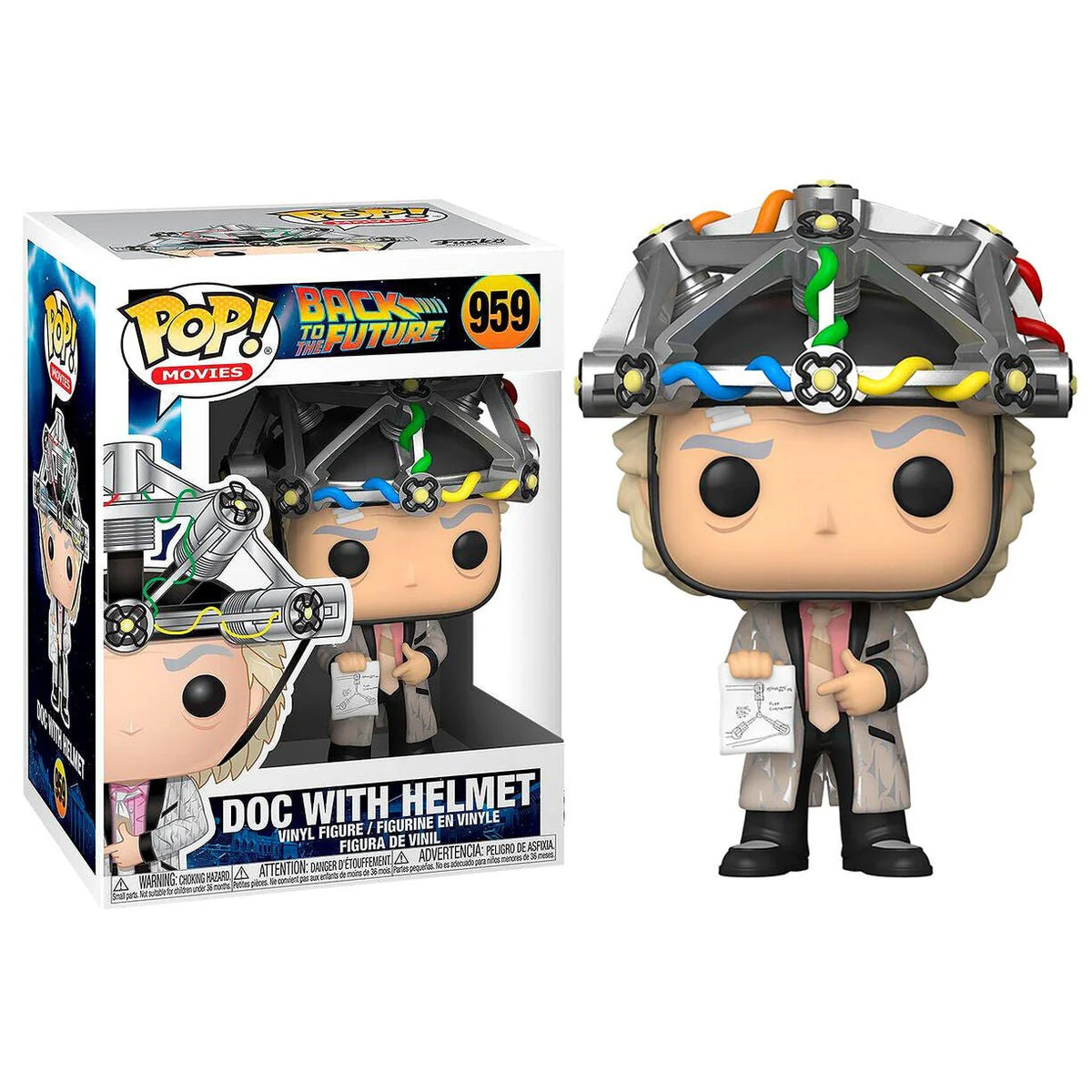 Funko Pop! Movies: Back To The Future - Doc with Helmet #959