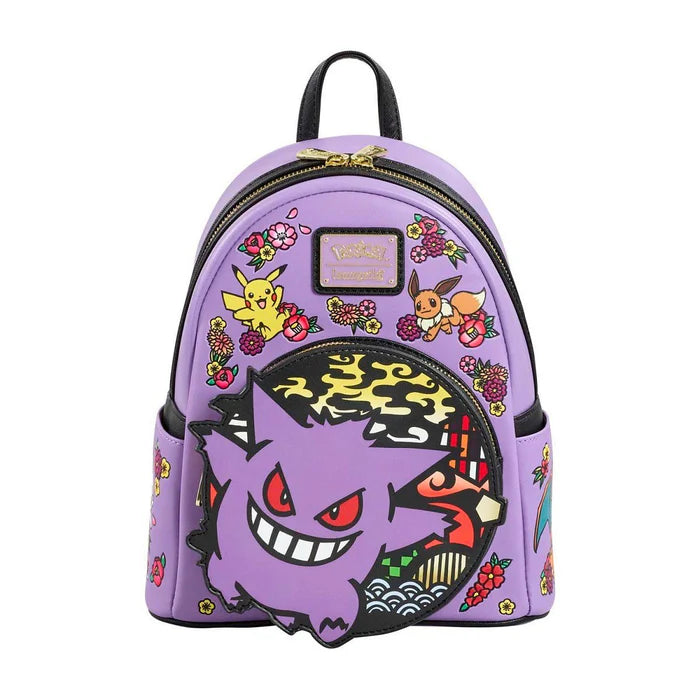 Loungefly Pokemon: Embroider Wagara Mini Backpack