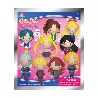 Monogram: Sailor Moon (Series5) (Blind Bag/Random) 3D Foam Bag Clips Figures