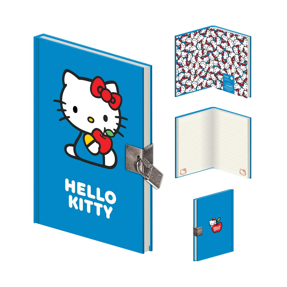 Pyramid: Hello Kitty - Favourite Apple A5 Premium Lockable Notebook