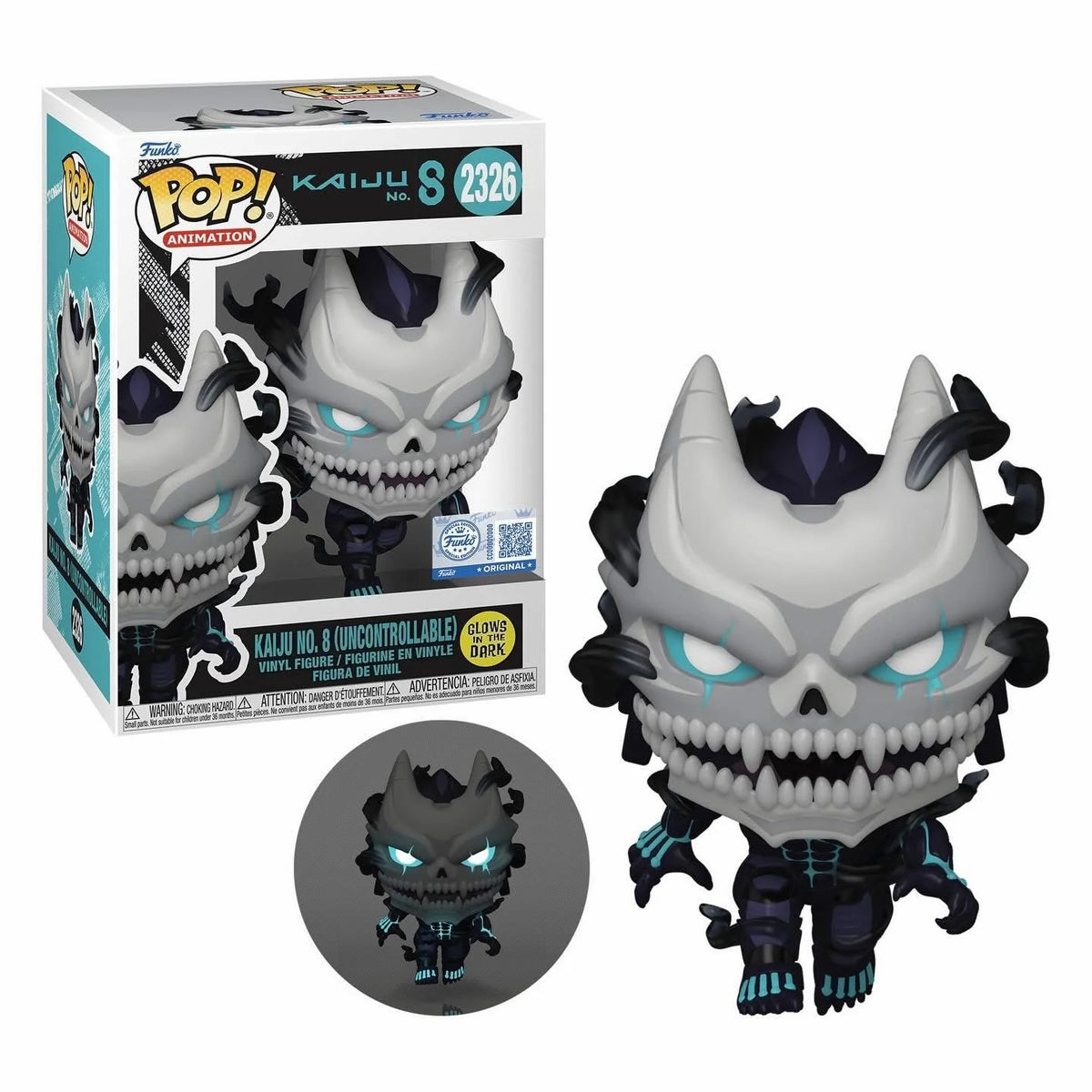 Funko Pop! Animation: Kaiju No8 (Uncontrollable) (glows) (S.E.) #2326
