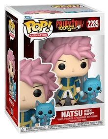 Funko Pop! Animation: Fairy Tail -100 Years Quest - Natsu with Happy #2285