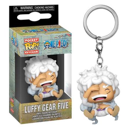 Funko Pocket Pop! One Piece: Luffy Gear Five Keychain