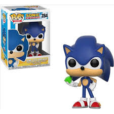 Funko Pop! Games: Sonic The Hedgehog - Sonic With Emerald #284
