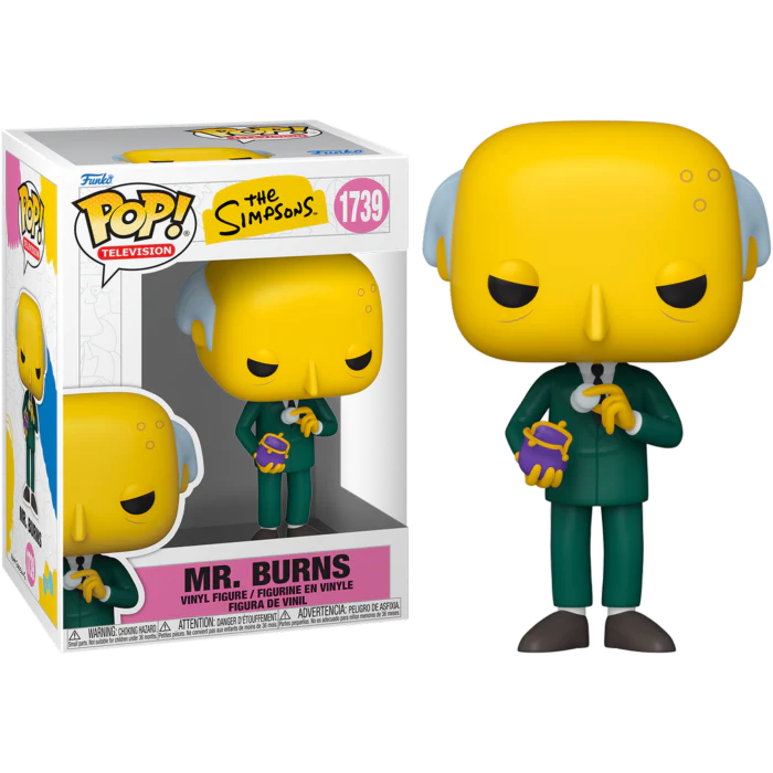 Funko Pop! Television: The Simpsons - Mr.Burns (Coin Purse) #1739 Vinyl Figure
