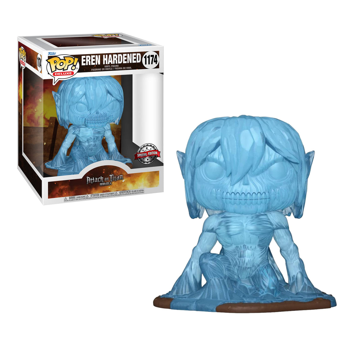 Funko Pop! Deluxe: Attack on Titan S3 - Eren Hardened (Special Edition) #1174