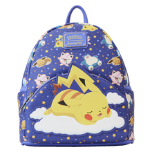 Loungefly Pokemon: Sleeping Pikachu And Friends Mini Backpack