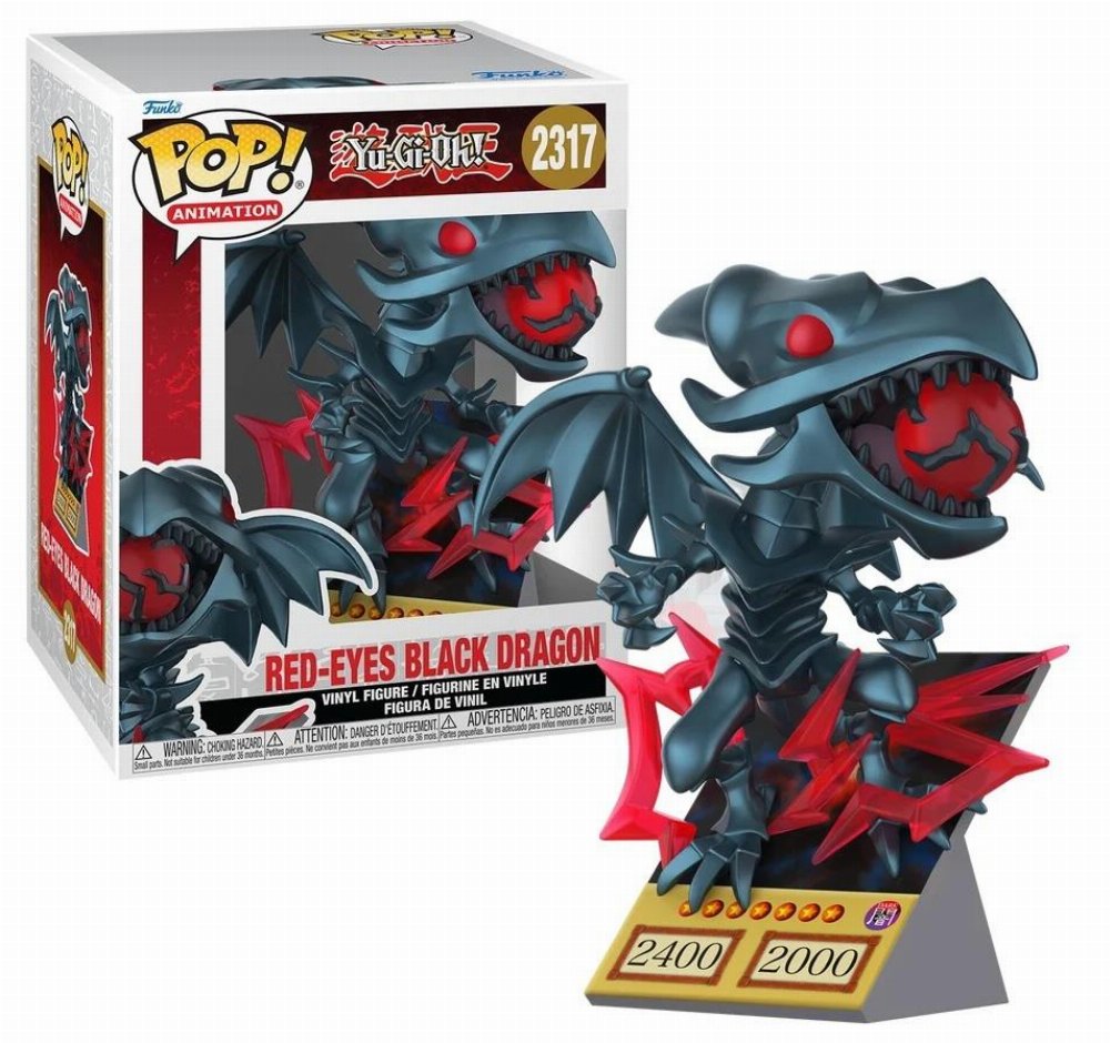 Funko Pop! Premium: Yu-Gi-Oh! - Red Eyes Black Dragon #2317