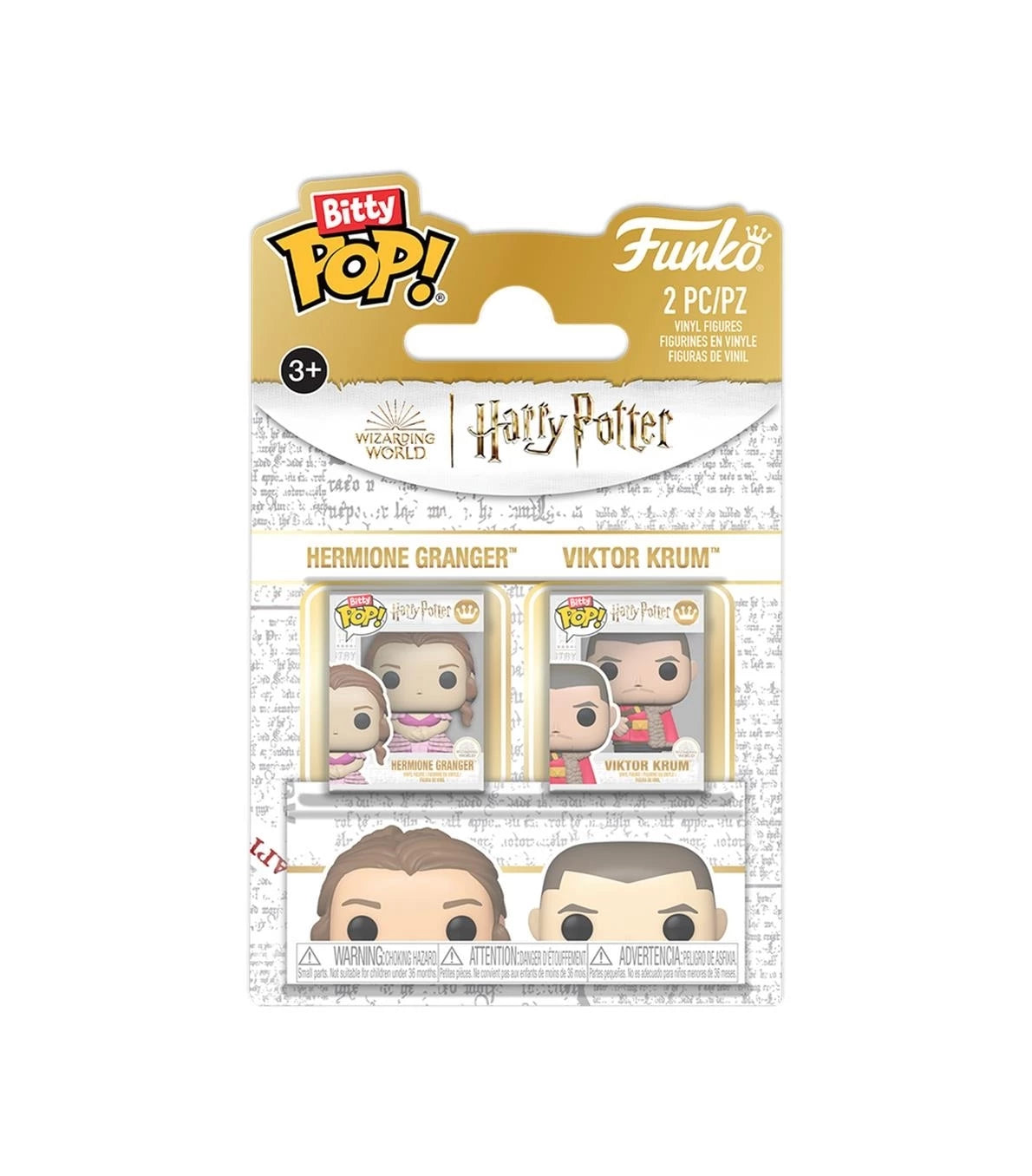 Funko Bitty Pop! 2-Pack: Harry Potter - Hermione Granger & Viktor Krum
