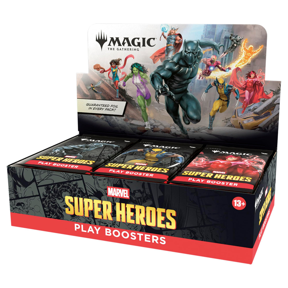 Marvel Super Heroes Play Booster Box (30 packs)