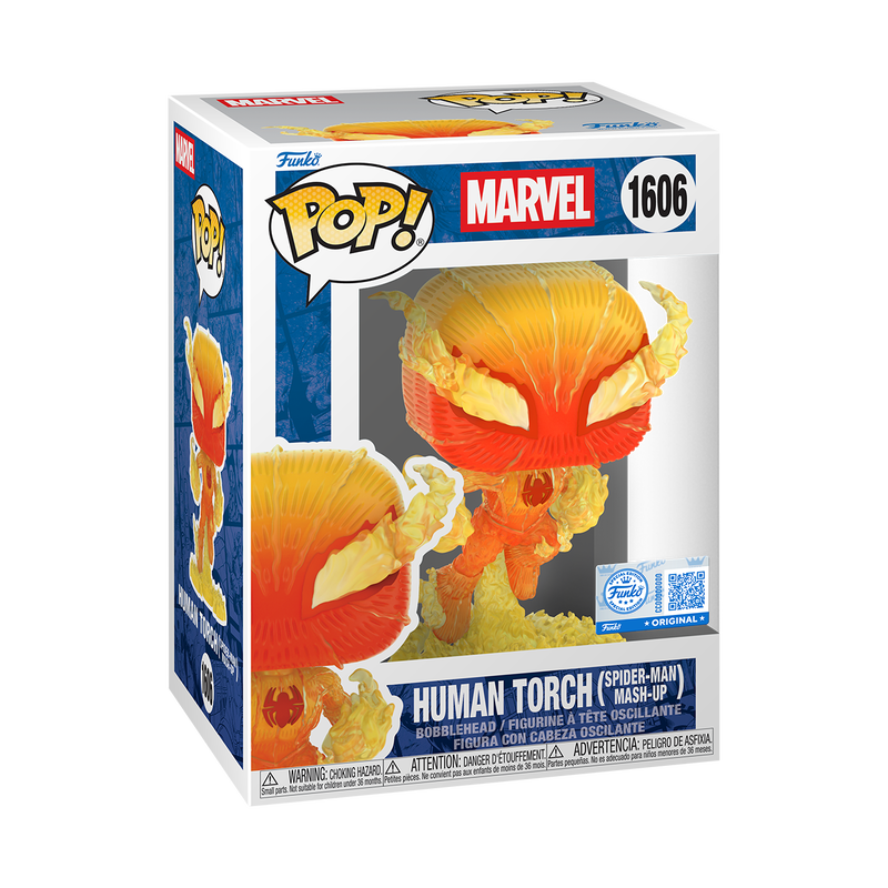 Funko Pop!: Marvel - Human Torch (Spider-Man Mash-Up) (SE) #1606 Bobble-Head