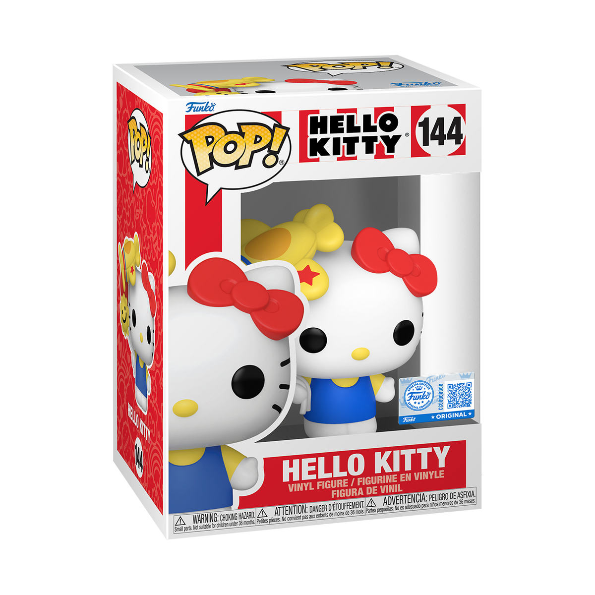 Funko Pop! Sanrio: Hello Kitty - Hello Kitty with Airplane Balloon (S. Ed) #144