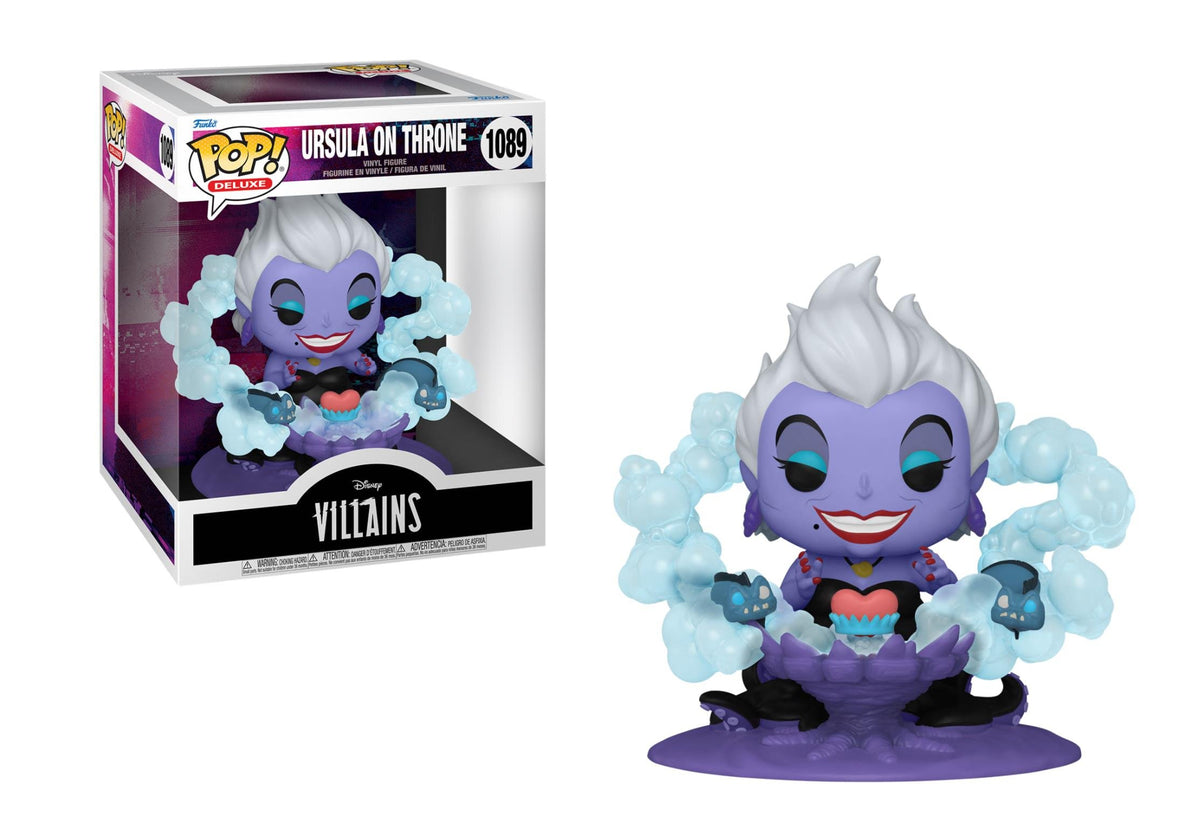 Funko Pop! Disney Deluxe: Villains - Ursula on Throne #1089 Vinyl Figure
