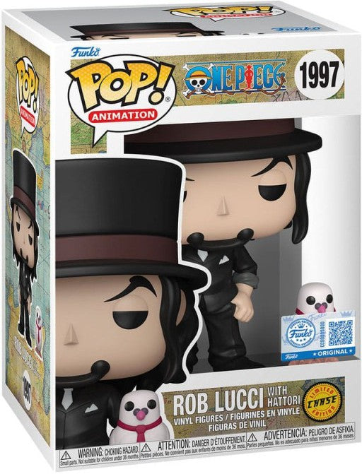 CHASE - Funko Pop! Animation: One Piece - Rob Lucci (with Hattori) (SE) #1997