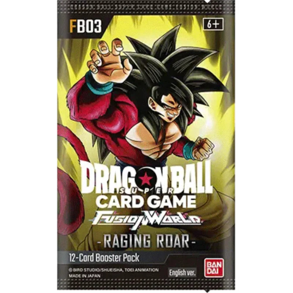 Dragon Ball Super Fusion World: FB03 Raging Roar - Booster Pack