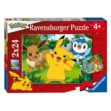 Ravensburger Puzzle: Pokemon Pikachu and Pals (2x24pcs)