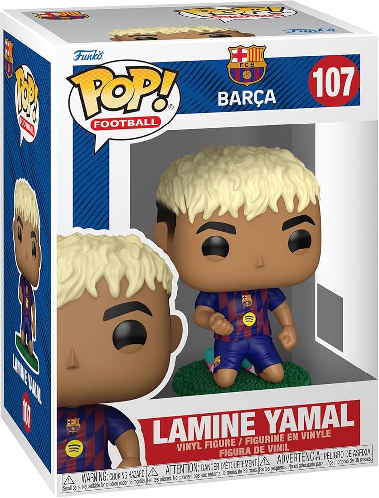 Funko Pop! Football: Barcelona - Lamine Yamal (Kneeling) #107