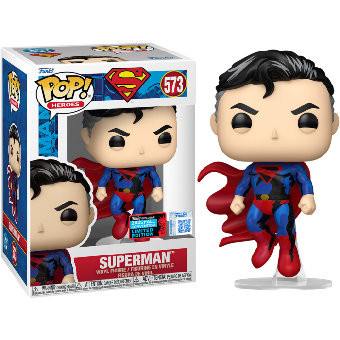 Funko Pop! Heroes: DC - Superman (Convention Special Edition) #573
