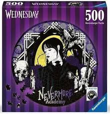 Ravensburger Puzzle: Wednesday - Nevermore Academy (500pcs)