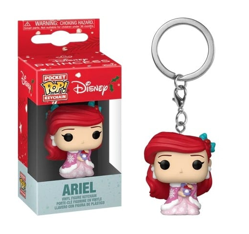 Funko Pocket Pop! Disney: Princess Holiday - Ariel Vinyl Figure Keychain