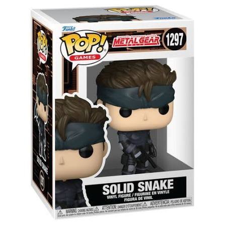 Funko Pop! Games: Metal Gear - Solid Snake #1297