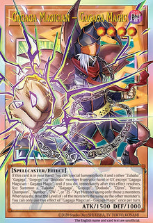 Gagaga Magician - Gagaga Magic (MAMO-EN011) (V.2 - Ultra Rare) Overframe