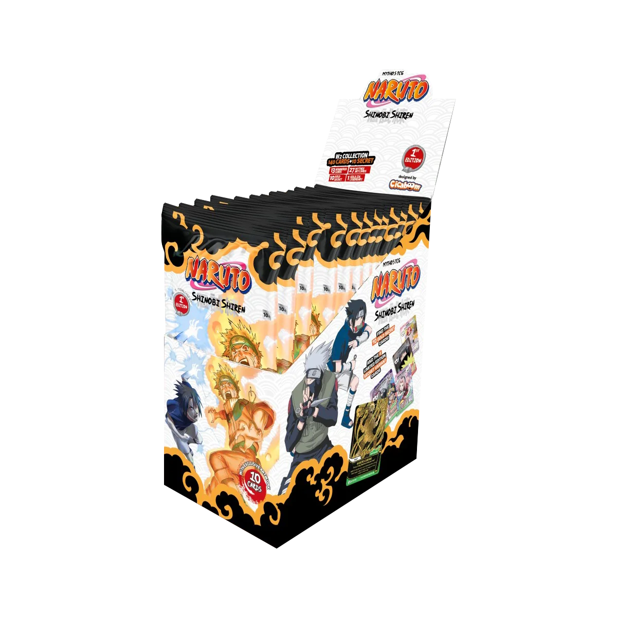 Naruto Mythos TCG - SET 2 SHINOBI SHIREN - Booster Box (x24 Packs)