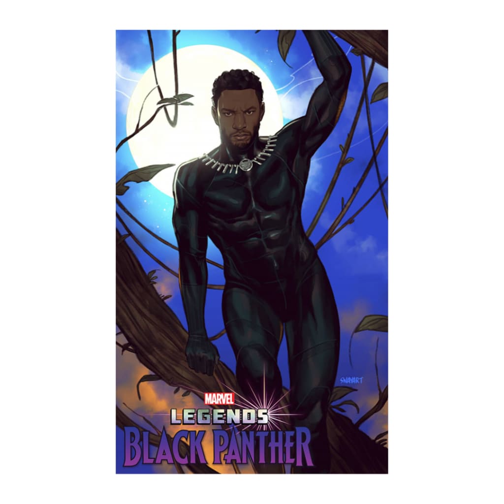 Black Panther Legends #4 - Swaby Black History Month Variant