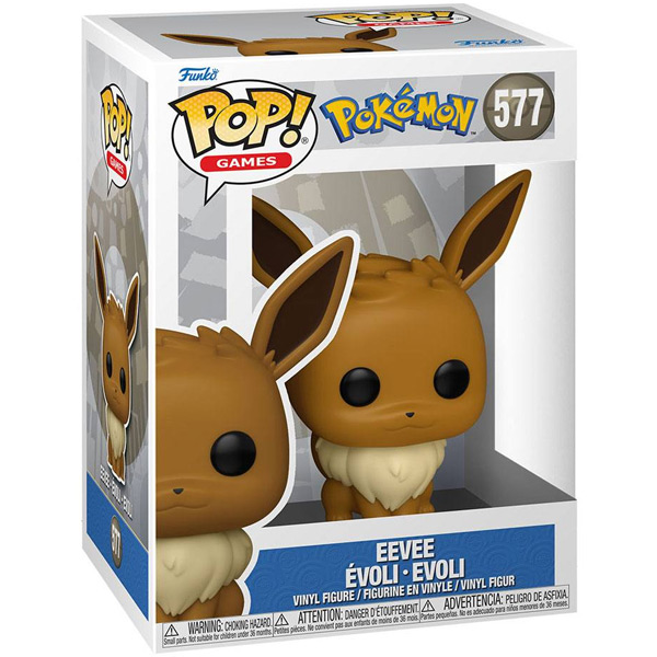 Funko Pop! Games: Pokemon - Eevee Evoli Evoli #577