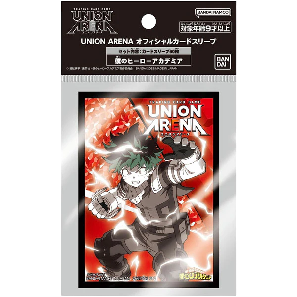 Union Arena Sleeves Pack - My Hero Academia