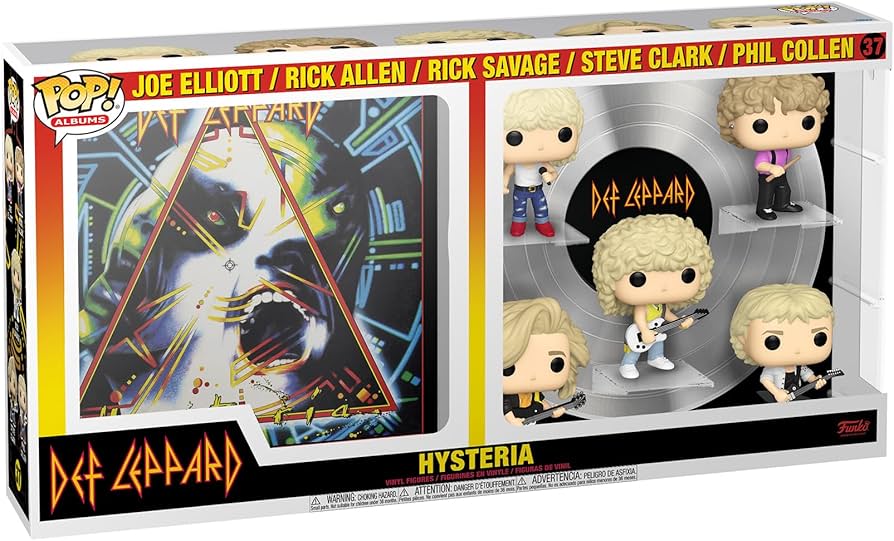 Funko Pop! Deluxe Albums: Def Leppard  (Hysteria Tour 1987) (Special Ed) #37