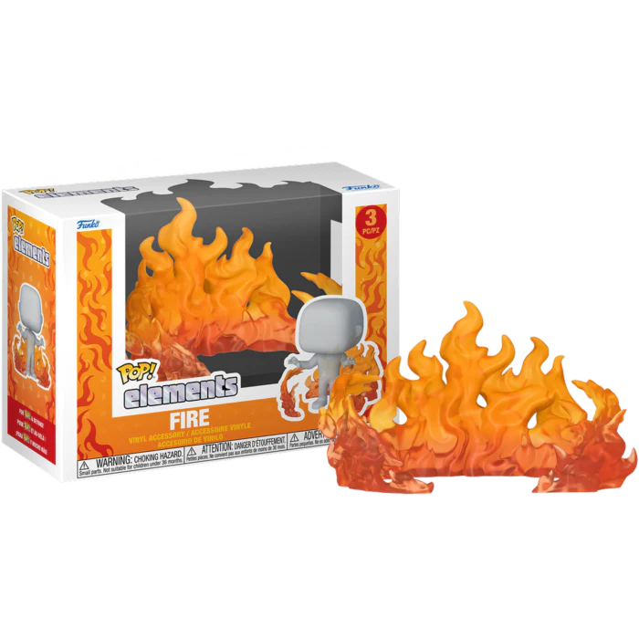 Funko Pop! Elements: Fire (Red) Vinyl Accessory
