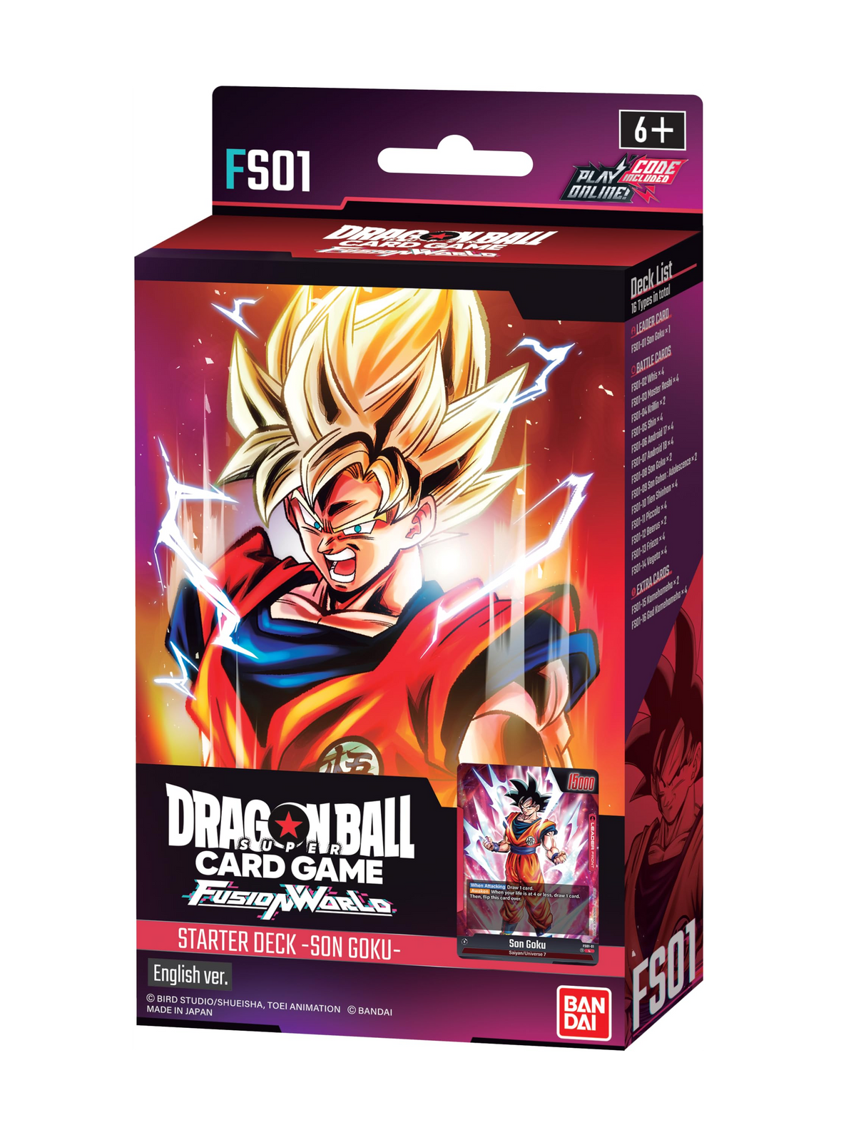 FS01 Starter Deck: Son Goku