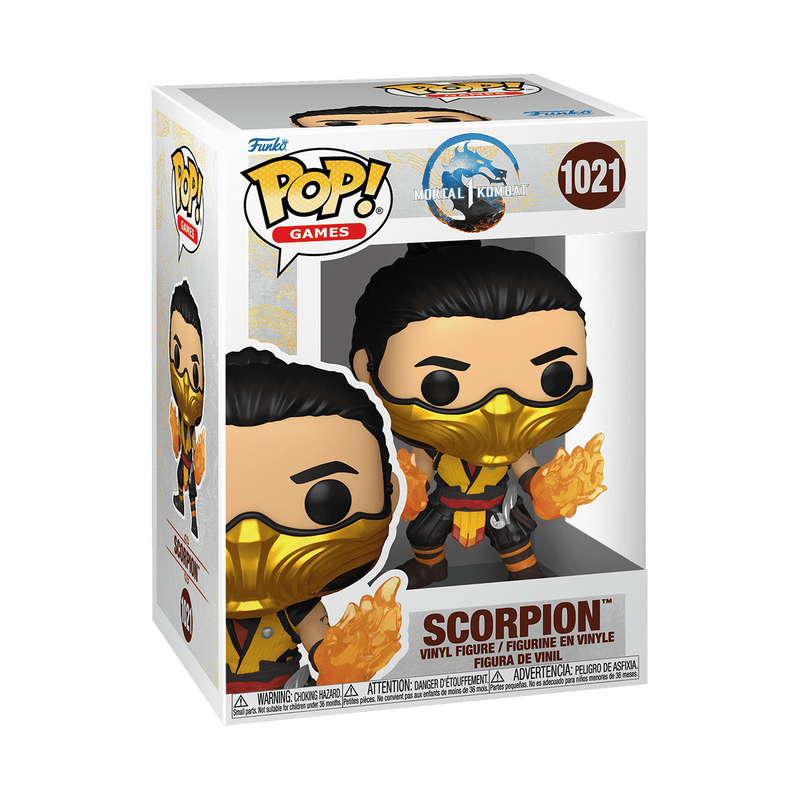 Funko Pop! Games: Mortal Kombat - Scorpion #1021 Vinyl Figure